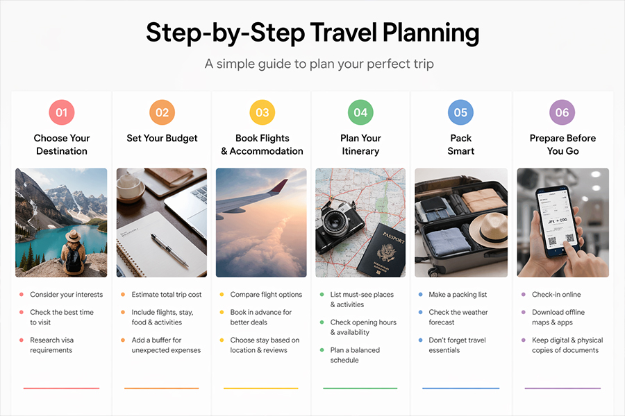 Your Step-by-Step Guide to Planning the Trip